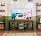Furologee TV Stand for TVs up to 55 Inch, Entertainment Center - Image 8