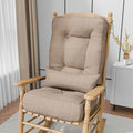 Rocking Chair Cushions with Pillow, Waterproof and Fade-Resistant Thicken by Aofeite