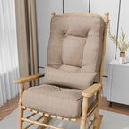 Rocking Chair Cushions with Pillow, Waterproof and Fade-Resistant Thicken by Aofeite