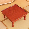 Rectangle Folding Low Coffee Table, Japanese Style Solid Wood Floor Table by RCJCQSR