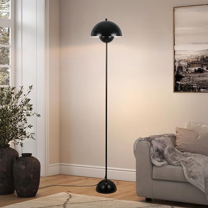 COSYLUX Modern Floor Lamp for Living Room, Industrial Tall Standing Lamp for - Image 8
