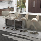 civama Bar Stools Set of 4 for Kitchen Counter, Adjustable Bar Height Chairs by civama