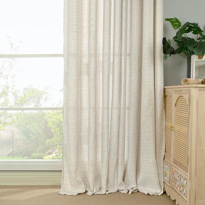 YoungsTex Linen Curtains 54 Inches Long - Image 9