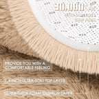 OLANLY 5x6 Area Rugs for Living Room Bedroom, Machine Washable Soft Fluffy - Image 8