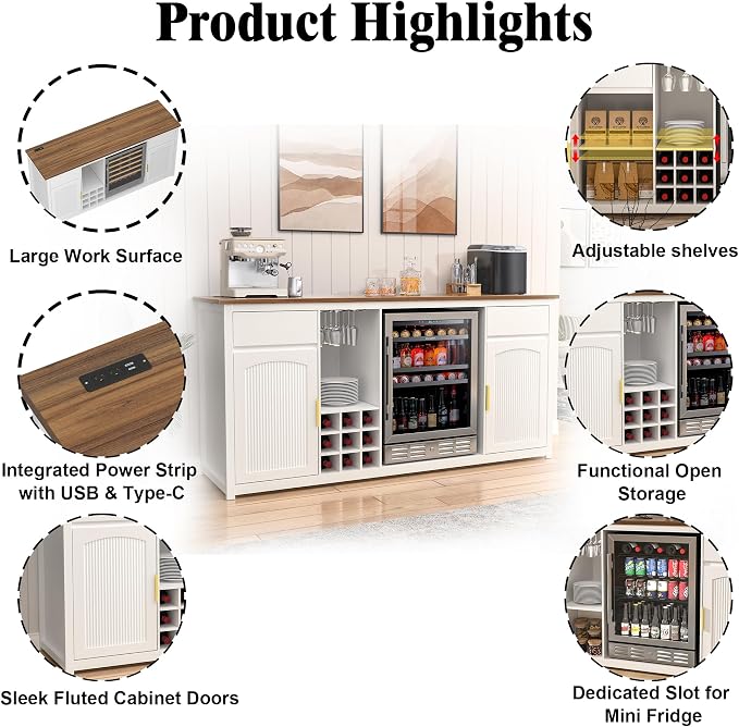 GDLF Extra Long Bar Cabinet - Image 5