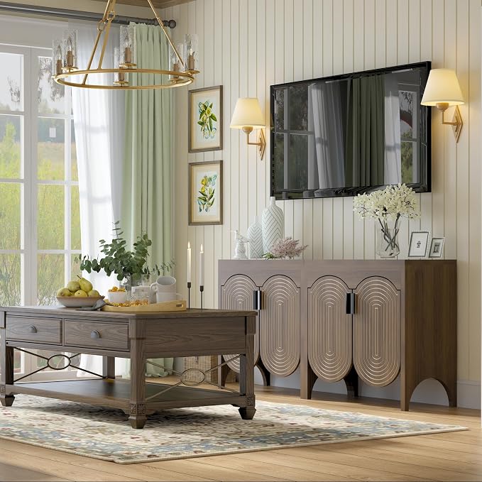 FurSch Fluted Sideboard Cabinet - Image 8