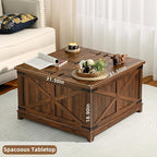 Joaxswe Farmhouse Coffee Table - Image 3