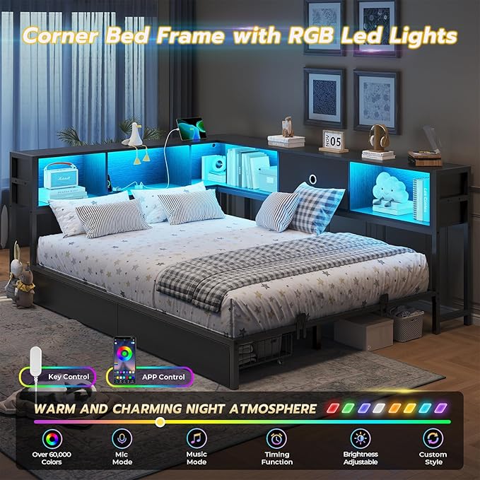 DICTAC Full Corner Bed Frame - Image 4