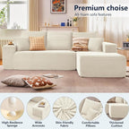 107.5" Modular Sectional Sofa - Image 4