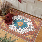 SERISSA 2x3 Washable Non Slip Boho Small Area Rug - Image 5