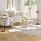 Simple Trending Small Side Table, Round Drink Table, Sofa End Table - Image 7