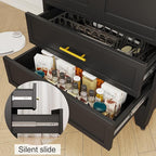 erosoei 71" H Metal Pantry Storage Cabinet, Office File Cabinets - Image 5