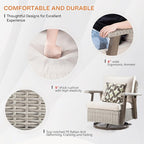 Joyside Patio Chair with Side Table - Image 4