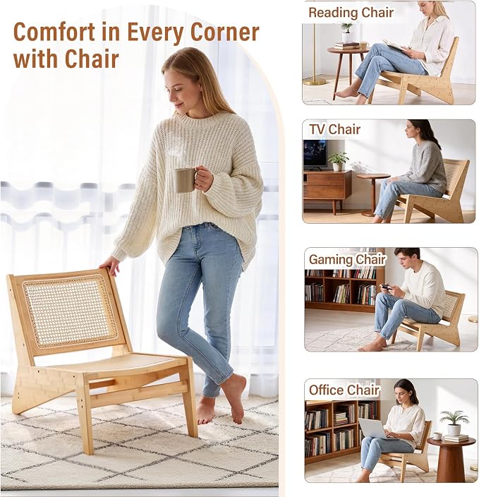 MBOOYOME Mid Century Modern Accent Chair - Image 4