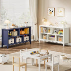 ONBRILL Montessori Shelf, 5 Cube Toy Storage Organizer - Image 7