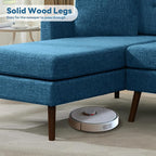 Tbfit L Shaped Couch Sofa, 3 Seater Sofas - Image 7