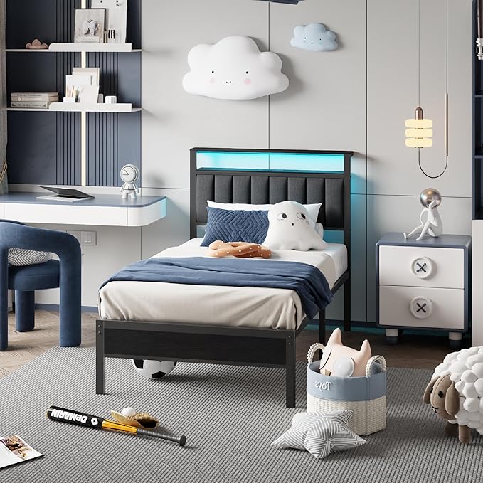 Furnulem Twin Size Bed Frame - Image 3