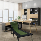 Oversized Padded Outdoor Folding Lounge Chair - Image 2