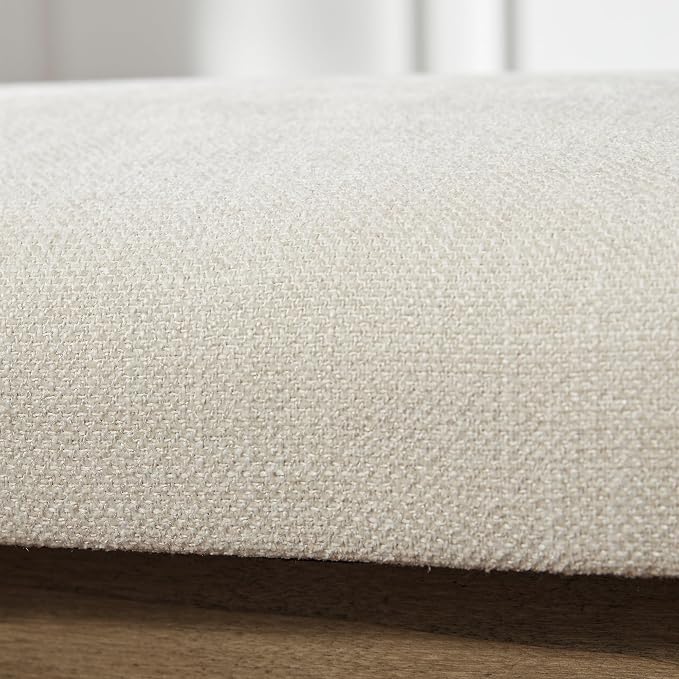 Zihanhome Entryway Bench, Chenille Upholstered Shoe Benches - Image 5