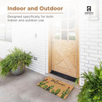 Coir Welcome Mat, 17 x 29 in | 100% Natural Coir, Anti-Shedding, Durable PVC - Image 6