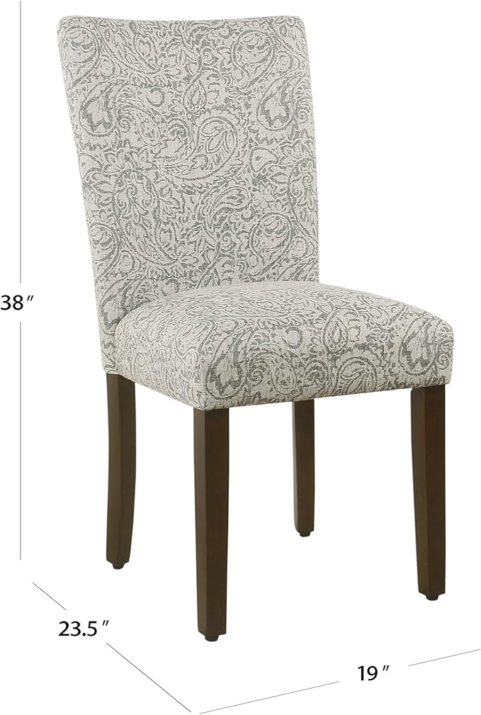 HomePop Parsons Classic Upholstered Accent Dining Chair - Image 2