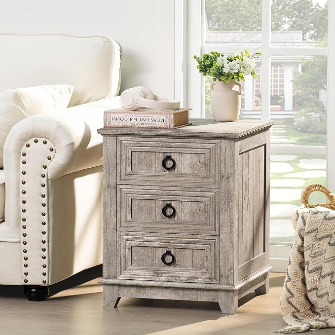 Joaxswe 18" Farmhouse Night Stand - Image 3