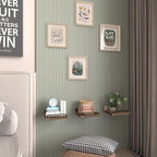 RYOFOBETTO Small Floating Shelf, 6X6 Inches Farmhouse Wall Shelves - Image 4