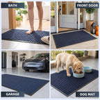 Front Door Mat Outside Entrance, Heavy Duty Waterproof Doormat | 35.5"x24" - Image 8