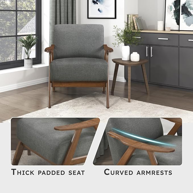 Lexicon Mid Century Modern Accent Chair - Image 5