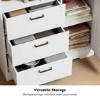 IRONCK Bookshelf, 70.9 Inch Tall Bookcase, 3-Tier Bookshelves - Image 4