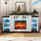 72" LED Lights Electric Fireplace - Image 3