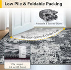 RELEANY Washable Square 9'x9' Area Rug - Image 3