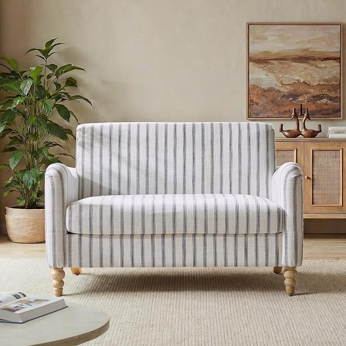 EcoHarbor Living 50.5" Mid-Century Modern Couch, Upholstered Sofa - Image 3