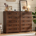 Joaxswe Farmhouse 5 Drawer Dresser by Joaxswe