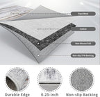Washable Kitchen Runner Rug for Family: Easy-to-Clean Runners for Hallway - Image 7