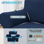 LURKA Stretch Chair Sofa Slipcovers 1 Piece Couch Covers - Image 4