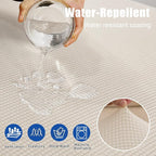 Water Repellent Sectional Couch Covers L Shaped Sofa Cushion Covers, Stretch - Image 3