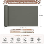 KING MOUNTAIN Leather Repair Patch, 12 x 60 Inches self Adhesive Leather Repair - Image 4