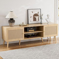 ZttRiee TV Stand for TVs up to 65'', Entertainment Center by ZttRiee