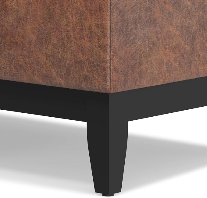 SIMPLIHOME Oregon Storage Ottoman Bench - Image 9