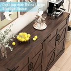 Sideboard Buffet Cabinet with Storage - Image 5