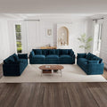 mikibama Luxury Oversized 3 Piece Sofa Set, 2 Pieces of 2 Seater and 1 Piece of by Mikibama