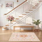 RELEANY Washable Area Rug, Small 2'6"x4', Water Repellent, Pet Friendly - Image 2