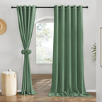 NICETOWN Linen 78 inch Curtains by NICETOWN