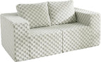 Modular Sectional Sofa 2 Seater Loveseat Modular Couch - Image 9