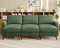 Vesgantti 97" Modular Sectional Sofa Green, Sectional Couch by Vesgantti