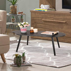Small Coffee Table Black Cloud Coffee Table - Image 4