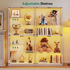 Lamtor 69-inch Glass Display Cabinet – Curio Cabinet - Image 4