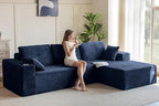 MAXYOYO 104" Modular Sectional Couch by MAXYOYO