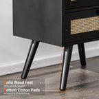 SUPERJARE 2 Drawer Night Stand - Image 7
